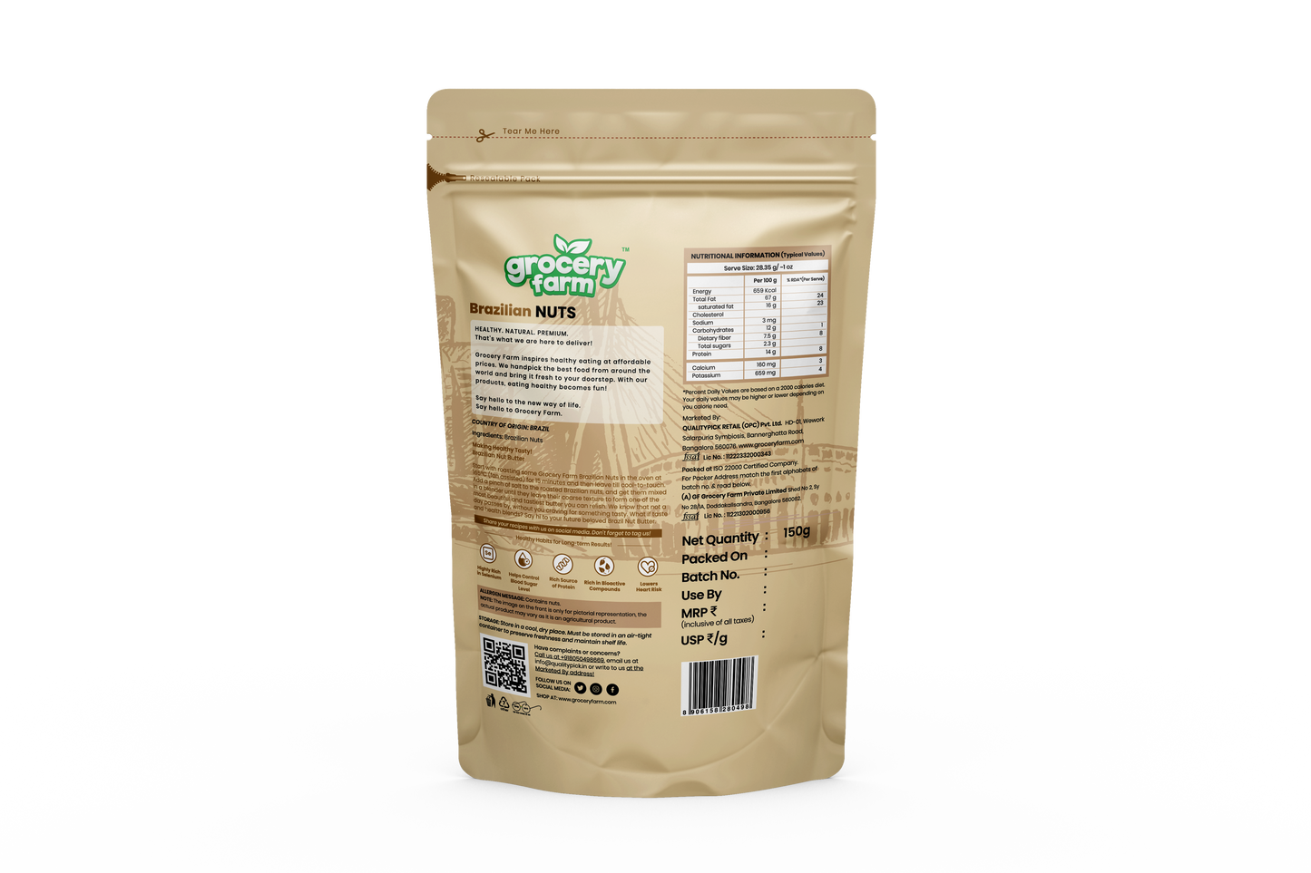 Brazilian Nuts 150 g