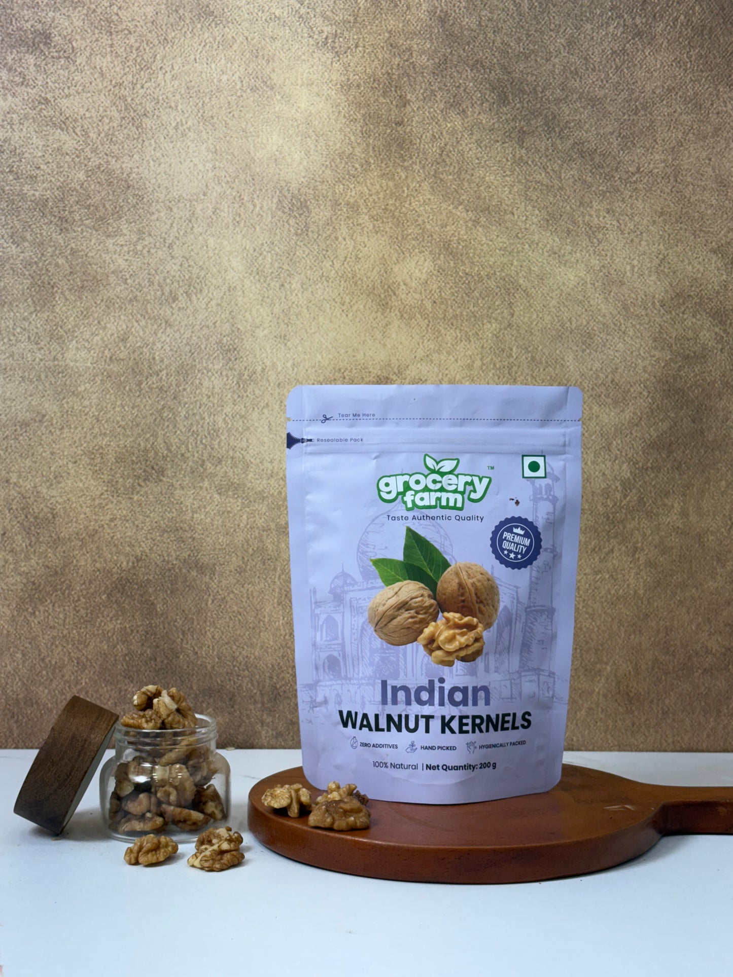 Indian Walnut Kernels 200 g