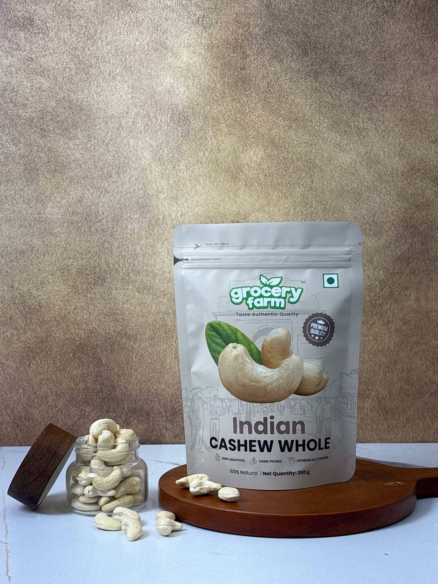 Indian Cashew Whole 200g