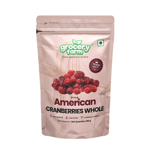 American Cranberries Whole 200g