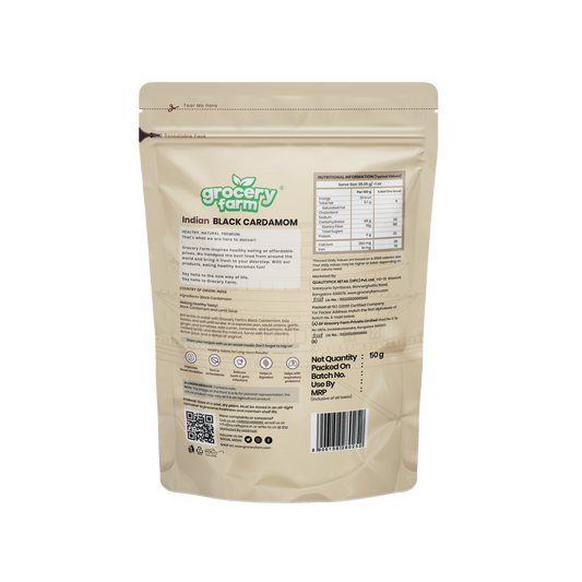 Indian Black Cardamom 50g