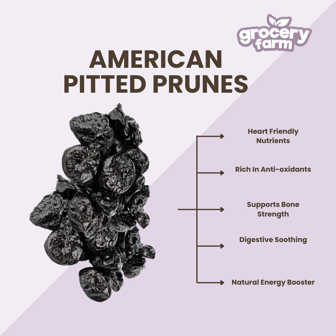 American Pitted Prunes 200g