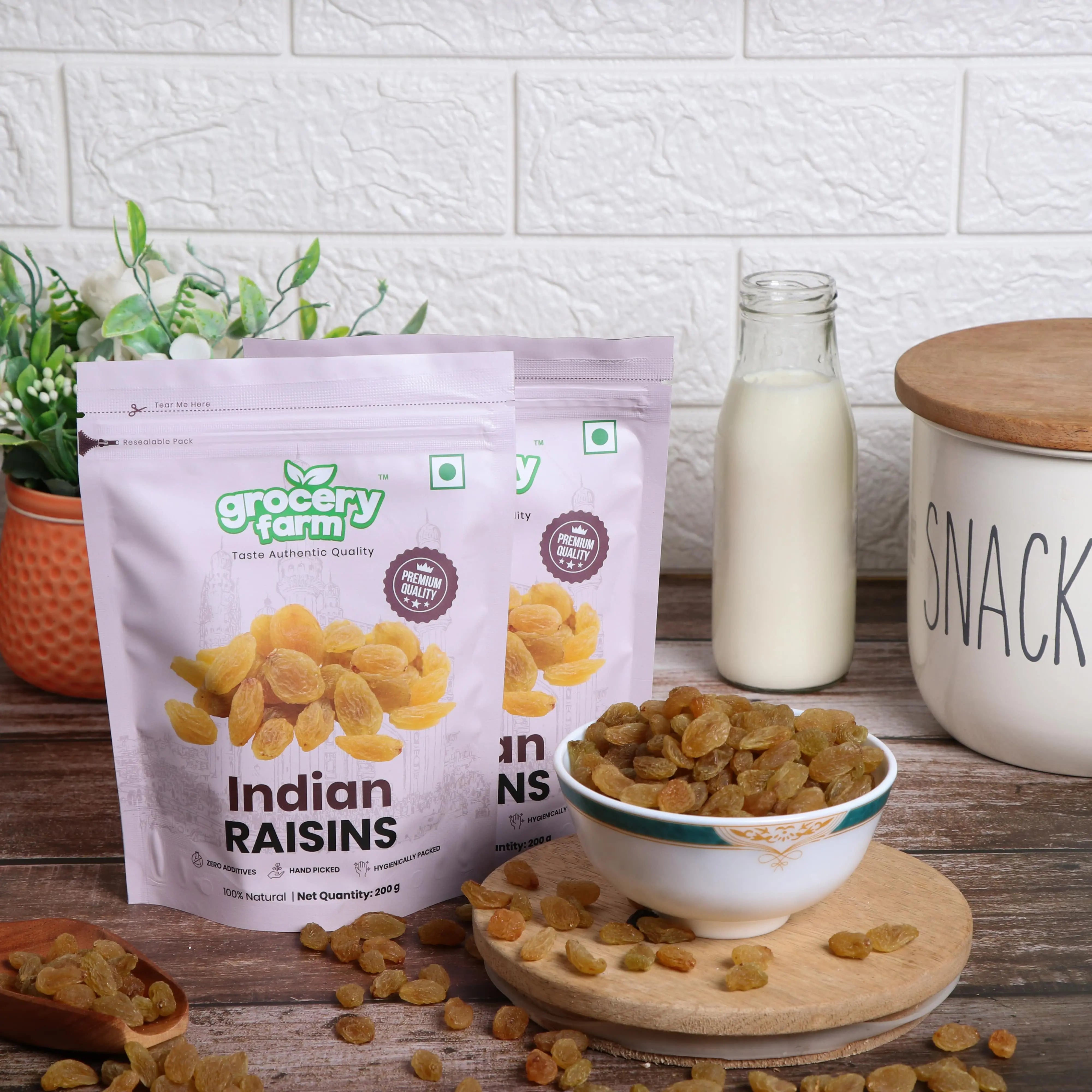 Indian Raisins Seedless – Grocery Farm