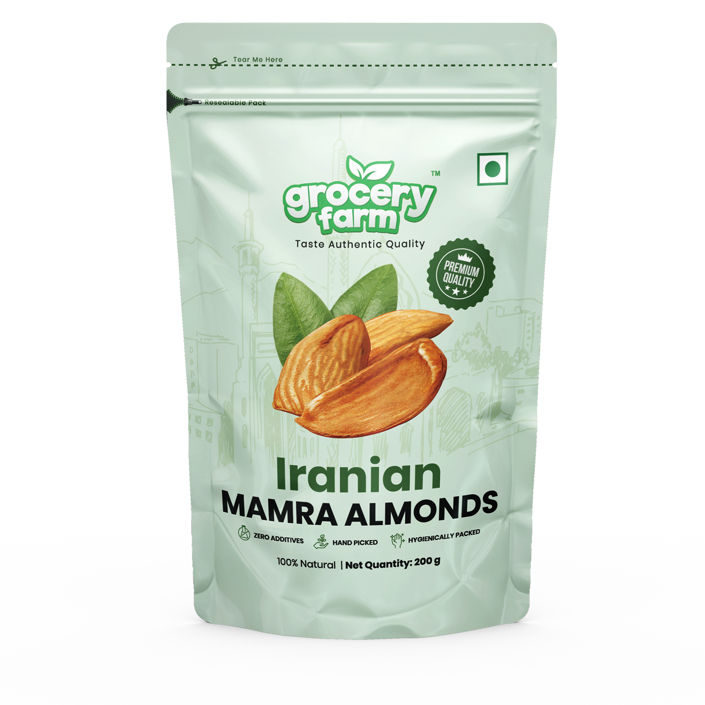 Iranian Mamra Almonds 200g