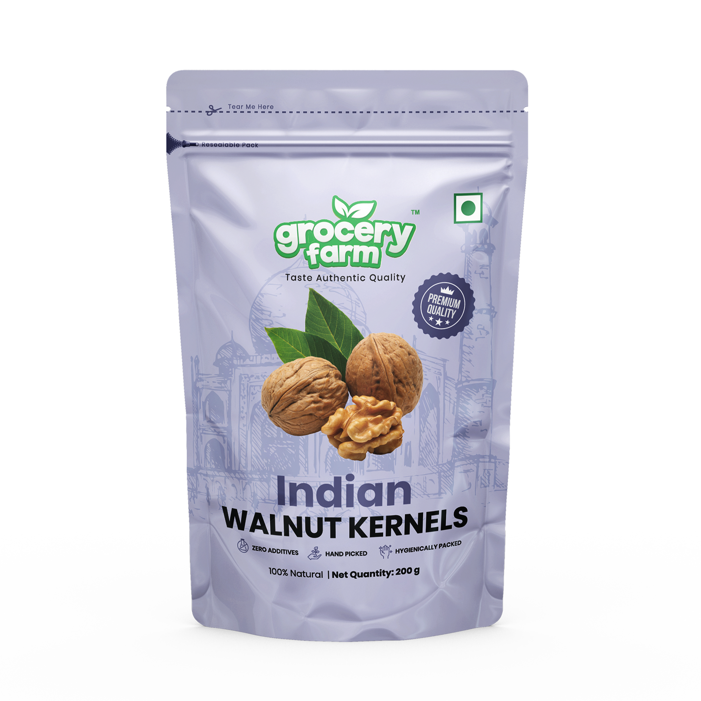 Indian Walnut Kernels 200 g